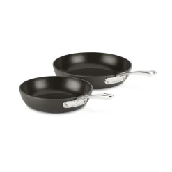 All-Clad 2-Piece Fry Pan Set / Essentials Nonstick (8.5-inch and 10.5-inch)