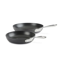 All-Clad 2-Piece Fry Pan Set / 10.5-inch and 12-inch Hard Anodized Nonstick by