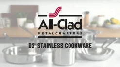 All-Clad 2-Piece Kitchen Helper Set / Essential D3 Cookware