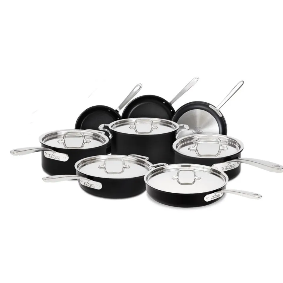 All-Clad 13-Piece Nonstick Cookware Set / NS Pro Complete Collection