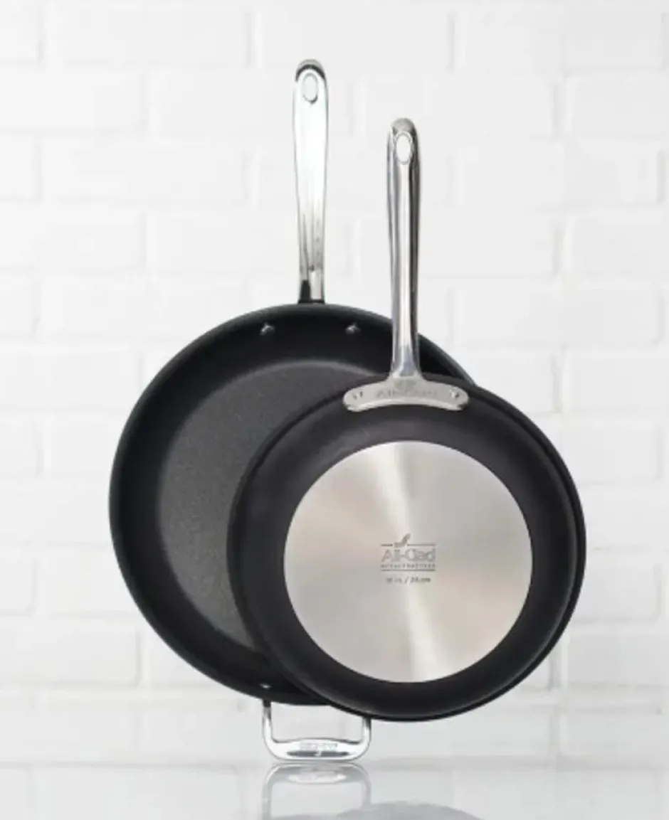 All-Clad 3-Piece Nonstick Cookware Set / Compact Cooking by NS Pro