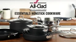 All-Clad 4-Piece Nonstick Essentials Cookware Set I