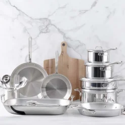 All-Clad 20-Piece Stainless Steel Cookware Set | D3 Cookware Set