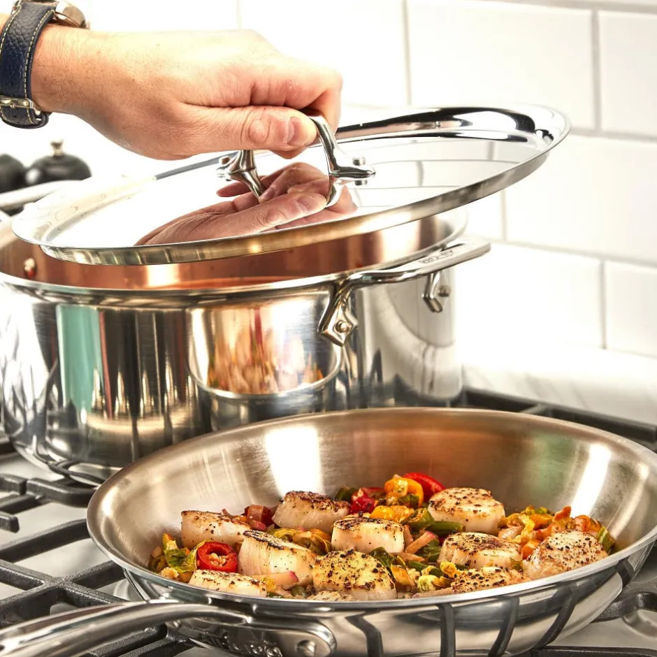 All-Clad 20-Piece Stainless Steel Cookware Set | D3 Cookware Set
