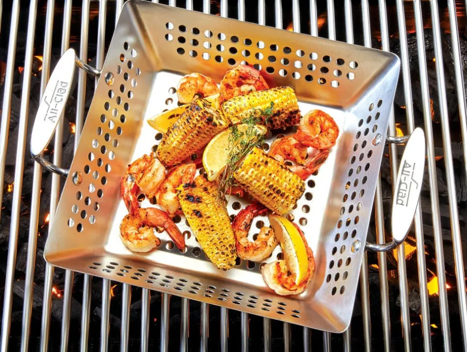 All-Clad 3-Piece Stainless Steel Outdoor Set / BBQ Essentials
