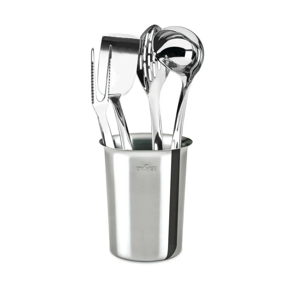 All-Clad Precision Stainless Steel Tools Set; 5 piece