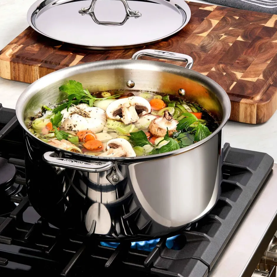 All-Clad 6-Quart D3 Stainless Steel Stockpot I