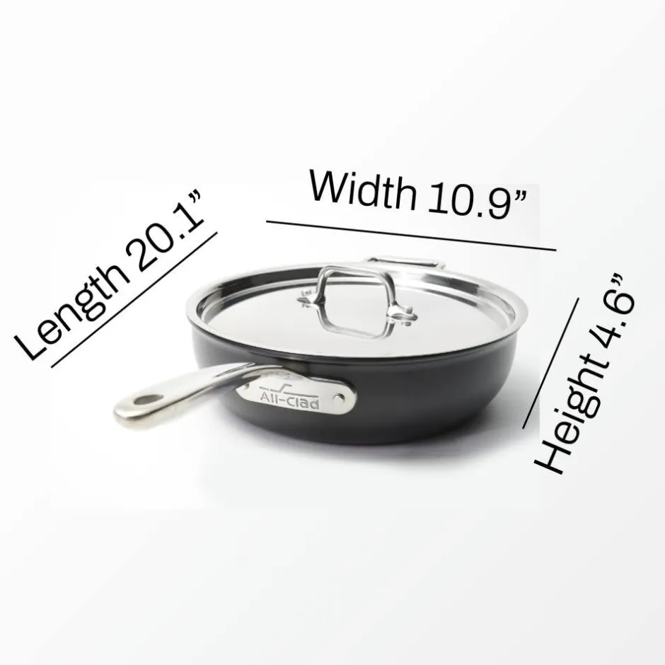 All-Clad 4-Quart Essential Pan with Lid / NS Pro Multi-Use Cookware
