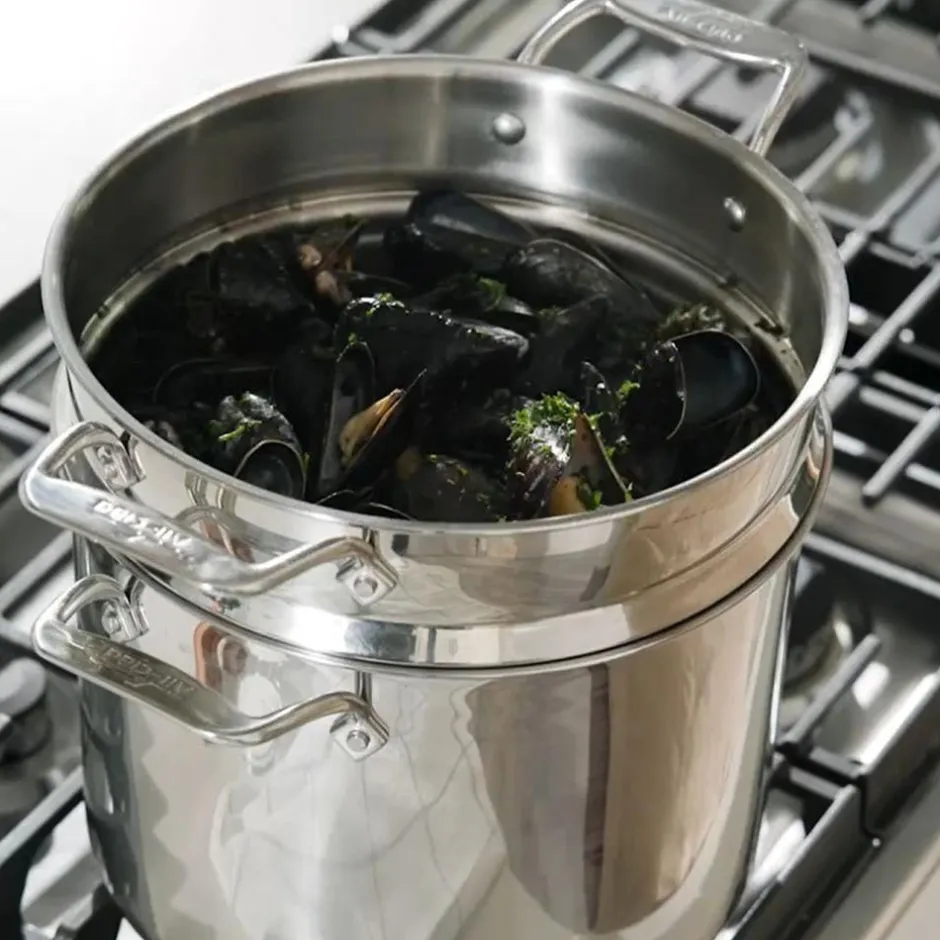 All-Clad 12-Quart Multipot with Insert / Big Batch Cooking with