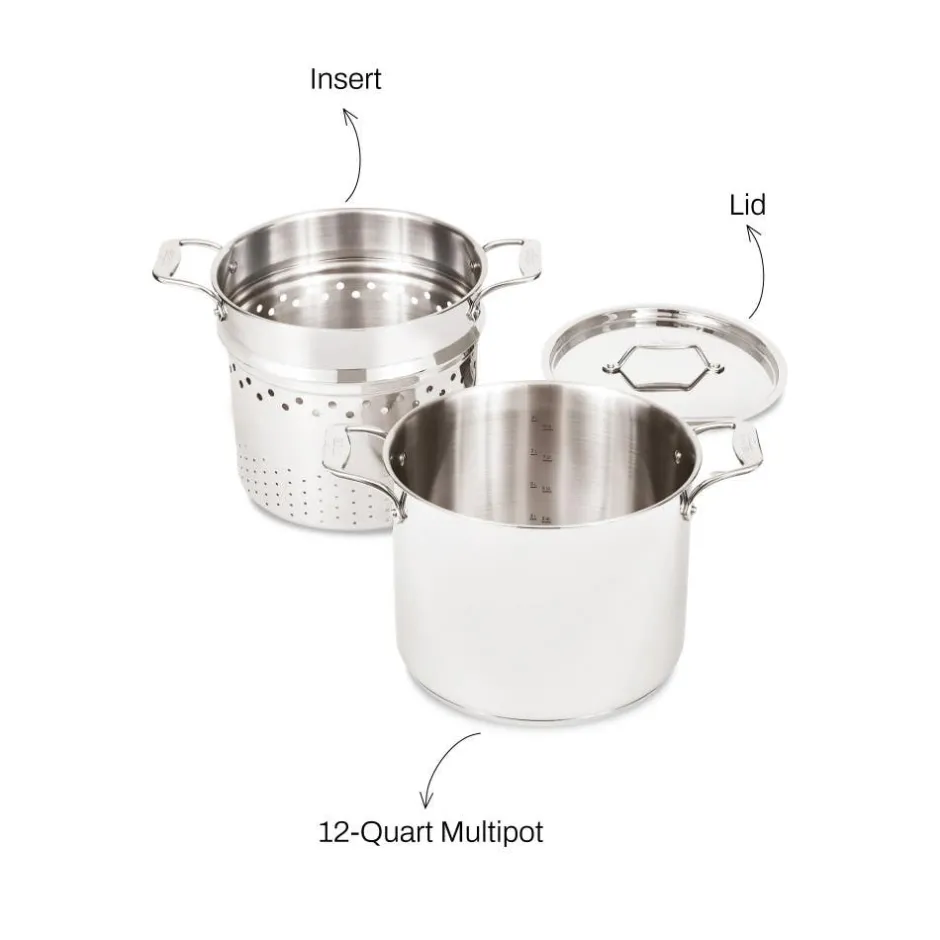 All-Clad 12-Quart Multipot with Insert / Big Batch Cooking with