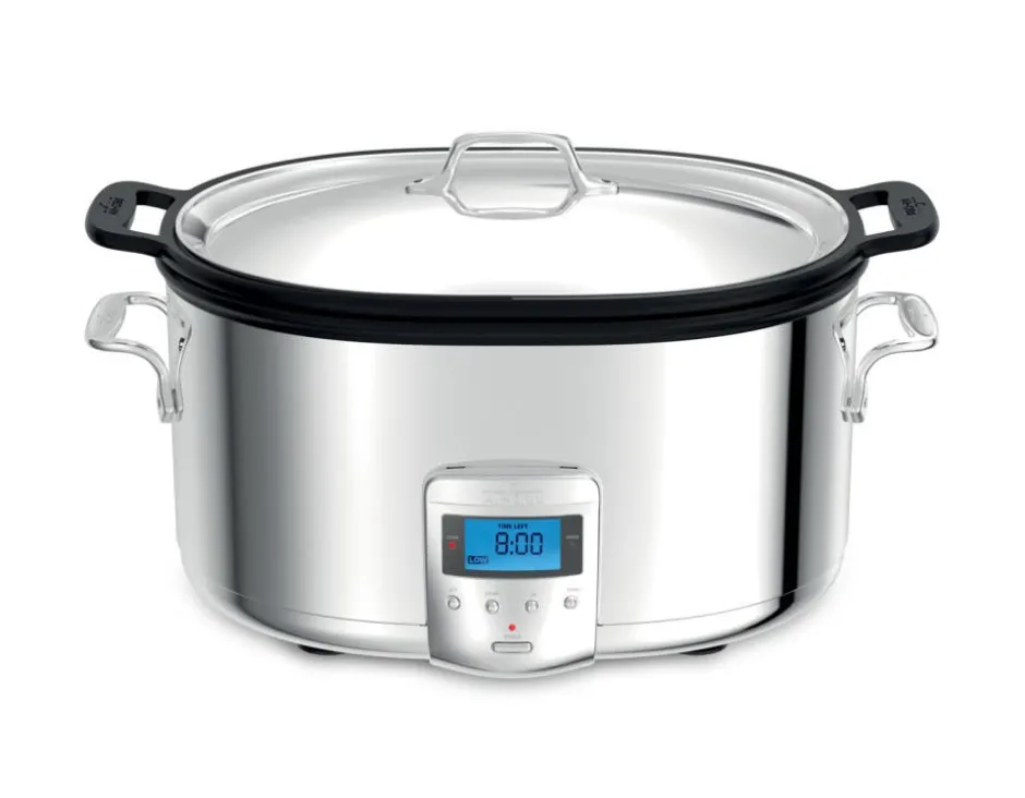 All-Clad 7 Quart Slow Cooker, Stainless Steel Slow Cooker |
