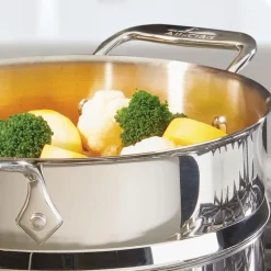 All-Clad 5-Quart Stainless Steel Steamer, Vegetable Steamer I