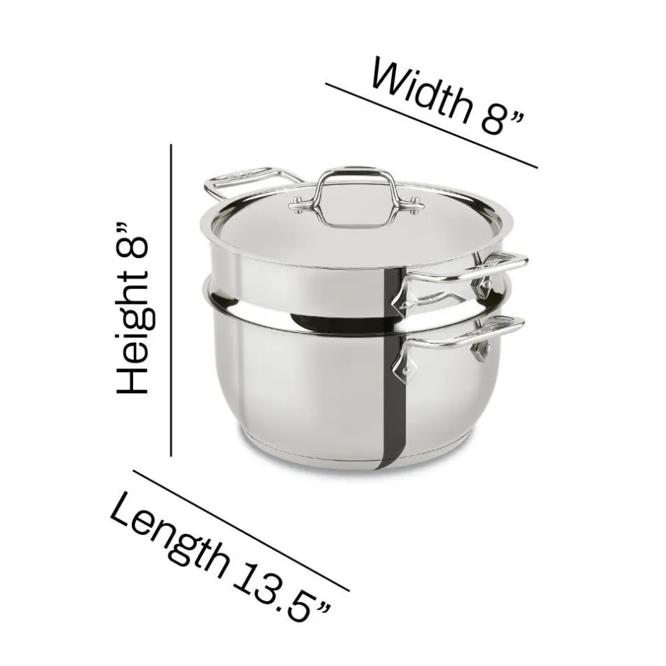 All-Clad 5-Quart Stainless Steel Steamer, Vegetable Steamer I