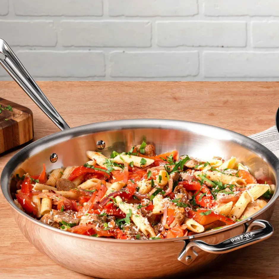 All-Clad 4 Quart Stainless Steel Weeknight Pan I
