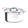 All-Clad 8-Quart Stockpot with Lid / D5 Polished Stainless Cooking Excellence