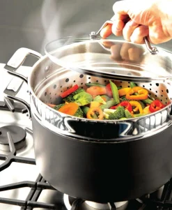 All-Clad 7-Quart Stockpot with Multi-Purpose Insert / Essentials Cooking Power