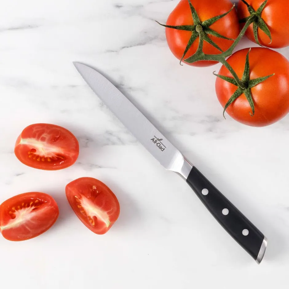 All-Clad Serrated Utility Knife | Tomatoes, Fruits & Vegetables |