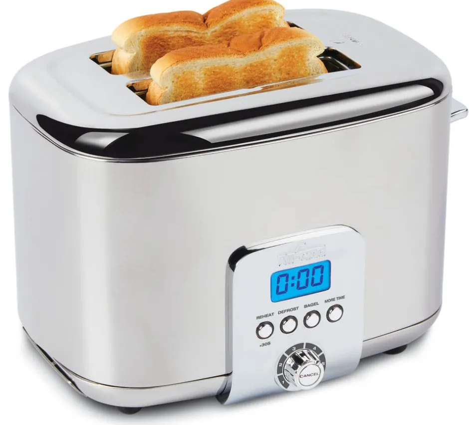 All-Clad 2 Slice Toaster, Stainless Steel, Digital |
