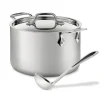 All-Clad Soup Pot and Ladle Set / 4-Quart Stainless Steel Cooking Essentials