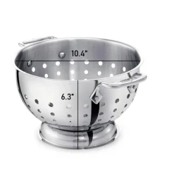 All-Clad Stainless Steel Colander, 5 Quart, Large Colander I