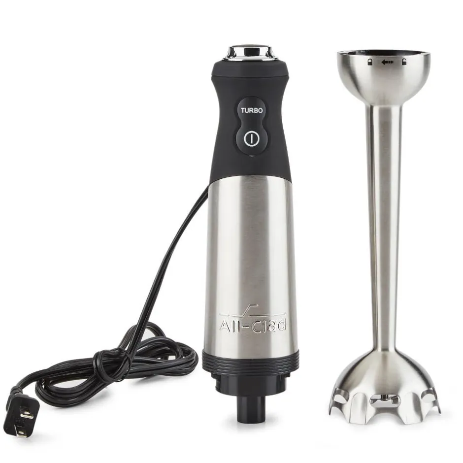 All-Clad Stainless Steel Immersion Hand Blender, 600 Watts