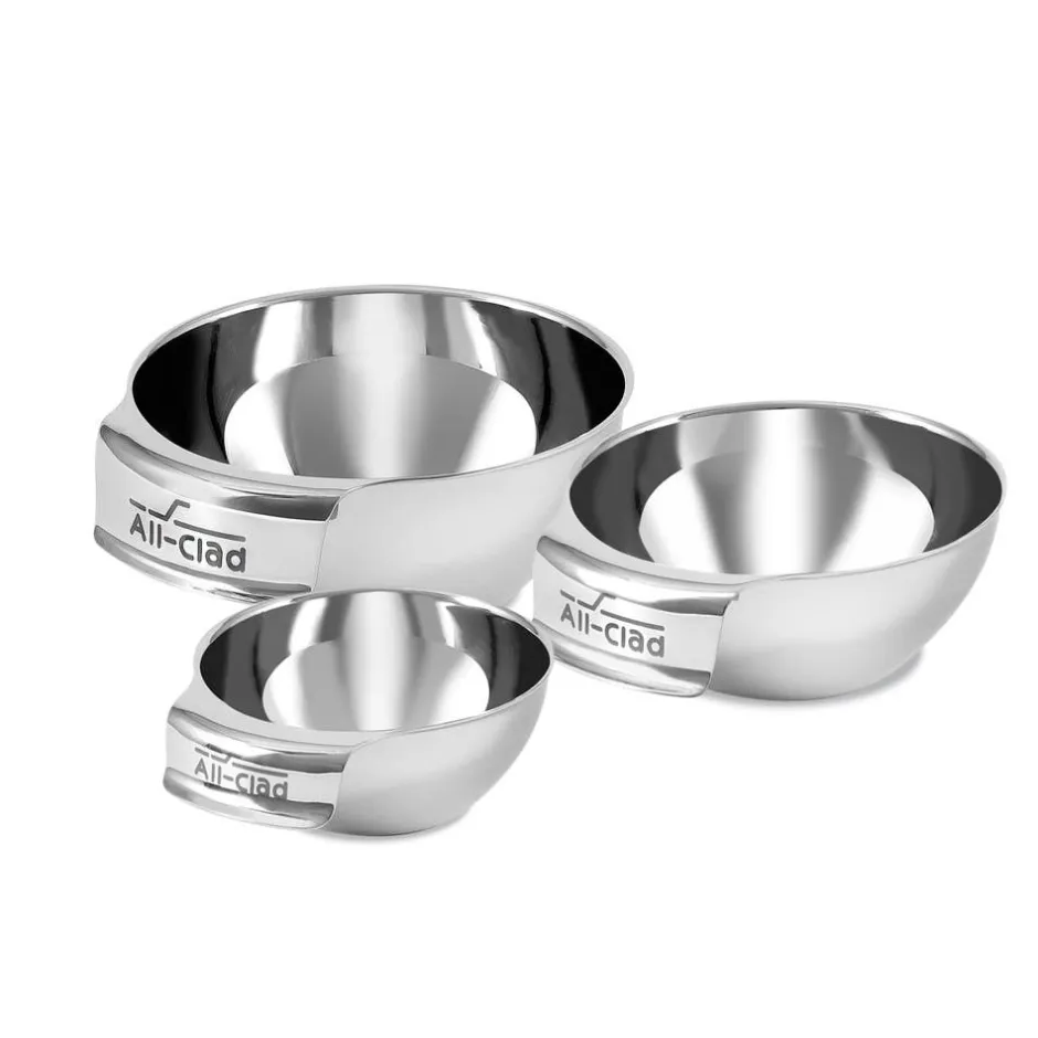 All-Clad Stainless Steel Mini Measuring Bowl Set - 3 Piece |