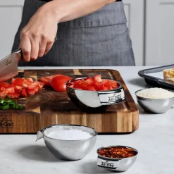 All-Clad Stainless Steel Mini Measuring Bowl Set - 4 Piece |