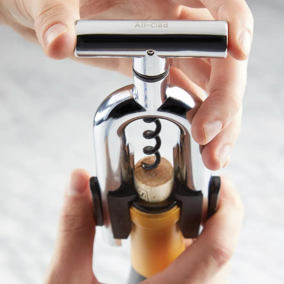 All-Clad Stainless Steel Wine/Prosecco Corkscrew
